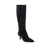 Dolce Vita Women's Auggie Fashion Boot, Onyx, 8.5