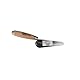 KS Tools 144.0132 Katzenzungenkelle,140mm,m.Holzgriff