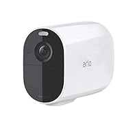Arlo Essential XL Spotlight Wire-Free Camera – 1 Year Battery Life | Indoor/Outdoor Security Cameras | Color Night Vision, 130° View, 1080p |Alexa Google Assistant | (VMC2032)