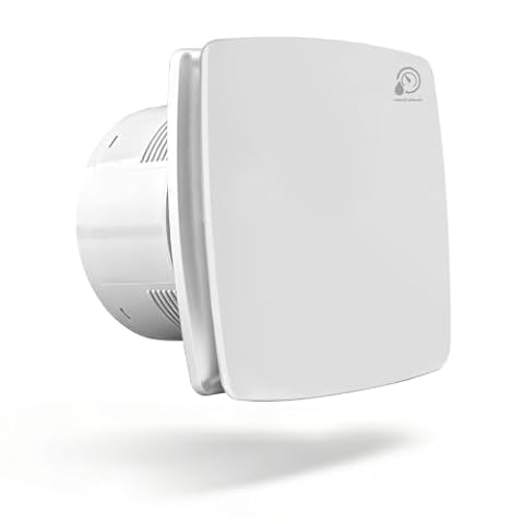 Wentylator Łazienkowy 150 mm Cichy z Czujnikiem Wilgotności i Timerem 12W
