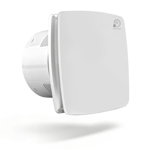 Wentylator Łazienkowy 150 mm Cichy z Czujnikiem Wilgotności i Timerem 12W