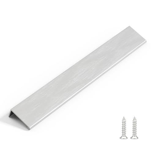 Image of Rergy 30 Pack 10 inch Cabinet Pulls Brushed Nickel Finger Pulls for Cabinets