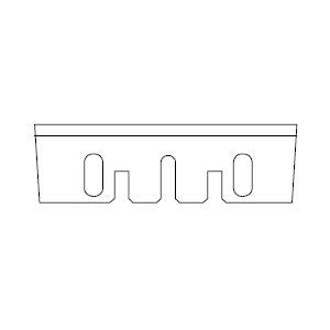6 sztuk noży do strugania Hitachi F30A 92x30x3 HSS 3-5/8″ x 1-3/16″ x1/8″