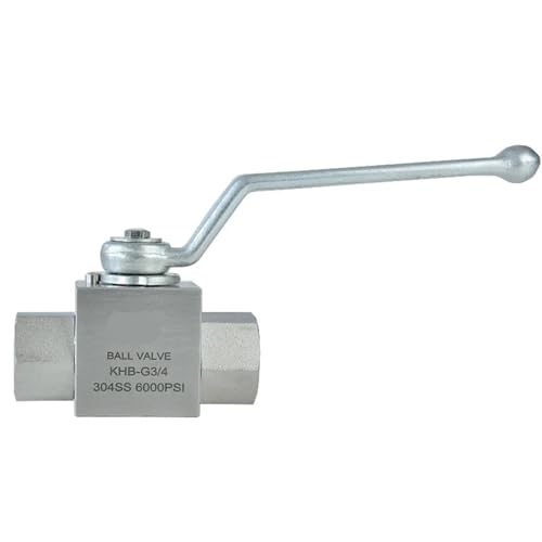 Vanne à boisseau sphérique 3/4 en acier inoxydable 304 durable - 2