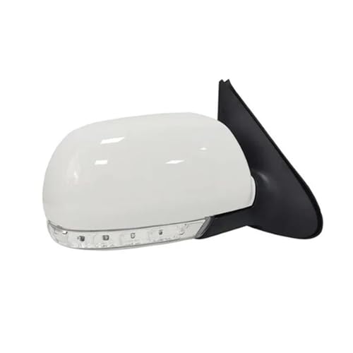 Rétroviseur droit blanc 7 fils Hyundai Santa Fe 2008-2012