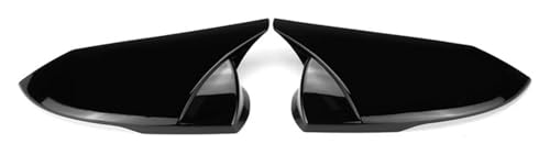 Capuchon rétroviseur pour Hyundai Elantra 2021-2022 noir brillant coque latérale voiture