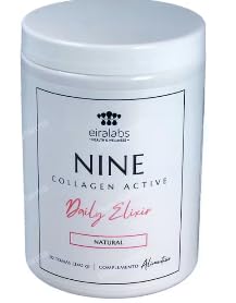 Colágeno en polvo Eiralabs Nine de uso diario con péptidos bioactivos 300g