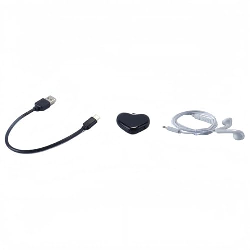 WANGCL Mini-Sprachrekorder, Digitale Halskette Mit Sprachaktivierung, Tonaufnahmegerät Mit Schlüsselanhänger, Kleines Tragbares Audiogerät