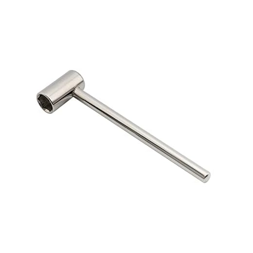 Musiclily Pro 7mm Acero Llave Hexagonal Ajuste de Alma para Guitarra PRS/Jackson/Ibanez, Nickel