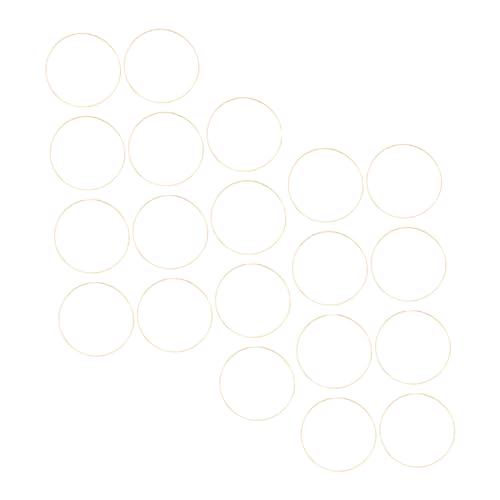 HAPINARY DIY Dream Catcher Metal Rings 10pcs Iron Wall Hanging Wreath Hoops Workmanship