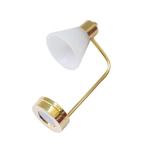 1/12 �h�[���n�E�X�~�j�`���A LED �f�X�N�����v�z���C�g�V�F�[�h�G���K���g�ȃe�[�u�����C�g�Ƌ� Decoratvie �A�N�Z�T���[����