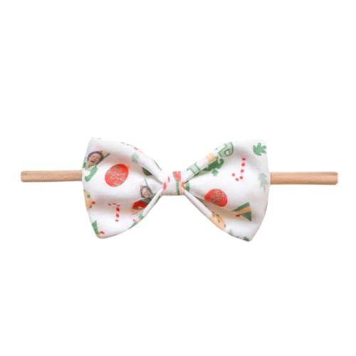 Image of Copper Pearl Bowtie Baby Bow Elf
