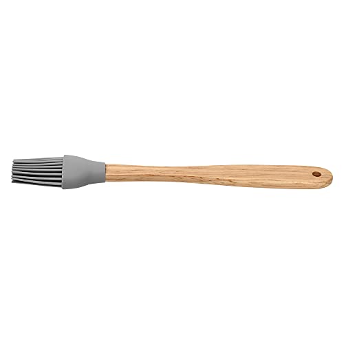 Mimo Style Pincel de Silicone e Cabo em Bambu 100% Ecológico de Excelente Durabilidade, Belo Design,