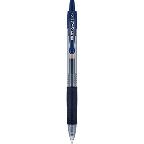 Image of PILOT G2 Premium Gel Pens, Bold Point 1.0mm, Navy Ink, 14-Pack