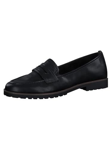 Tamaris Damen Slipper Synthetik, schwarz, 39 EU – Ansicht 1