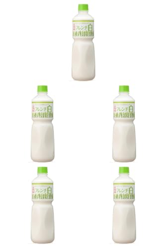 ケンコーマヨネーズ ディライトドレッシング フレンチ(白) 1L×5本 常温(まとめ買い) (Vandroロゴ付包装・INDEXBOX)