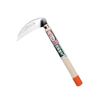 Amazon | 高儀(Takagi) 菊堂 小鎌 鋼付 オレンジ柄 120mm | かま