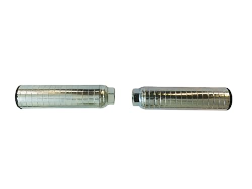 Image of ShreNik Cycle Foot Rest Stunt Axle Bicycle Rear Foot Pegs Set Aluminum MTB Mountain Bikes (Silver)
