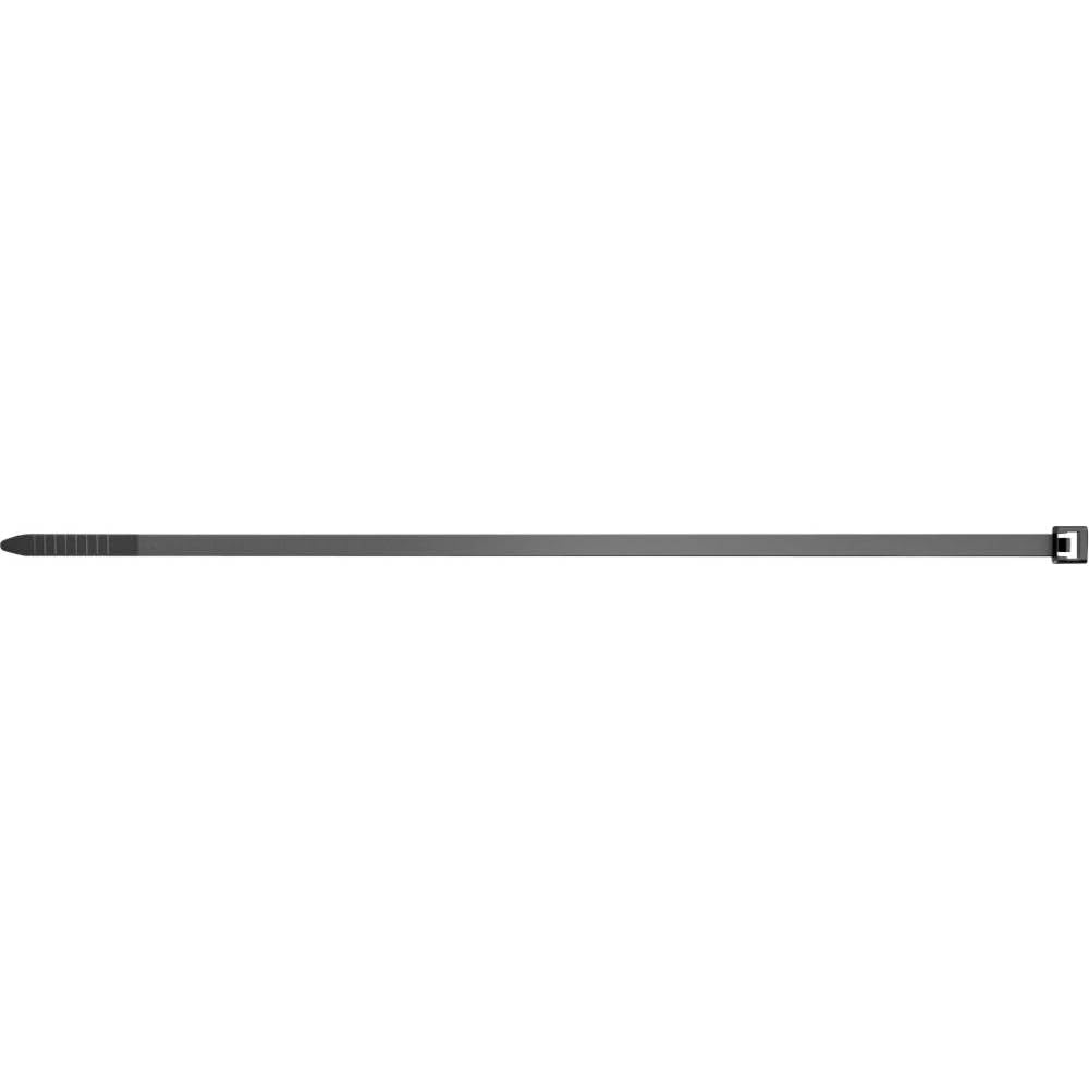 fischer Kabelbinder UBN 8,8 x 810 - Hochwertige Kabelverbinder zur einfachen Bündelung von Kabeln und Rohren, schwarz - 100 Stück - Art.-Nr. 69377