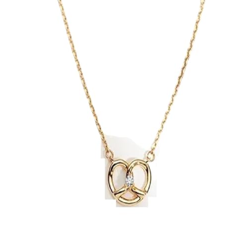 Collier cœur or 18K pour femmes le bijou tendance pour vos soirées et bureau