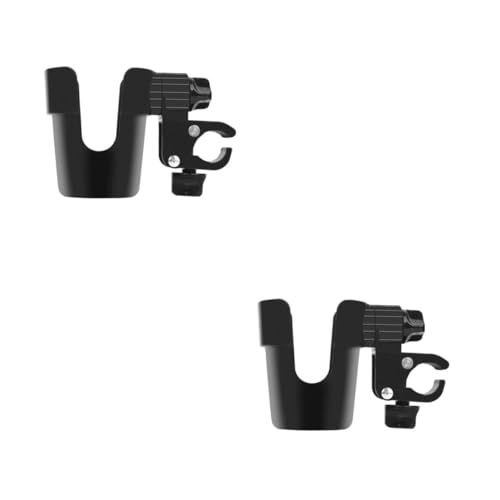 SUPVOX 2pcs Stroller Water Cup Holder Bike Stroller Cup Holder Universal Milk Bottle Safe Easy Install