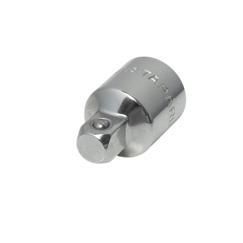 Image of Taparia AF12M38 Socket Adapter-Female 1 /2 inch to Male 3 /8 inch Square Drive Converter-35mm Length-Chrome Vanadium Steel Construction-Industrial, Automotive, Professional And DIY Applications