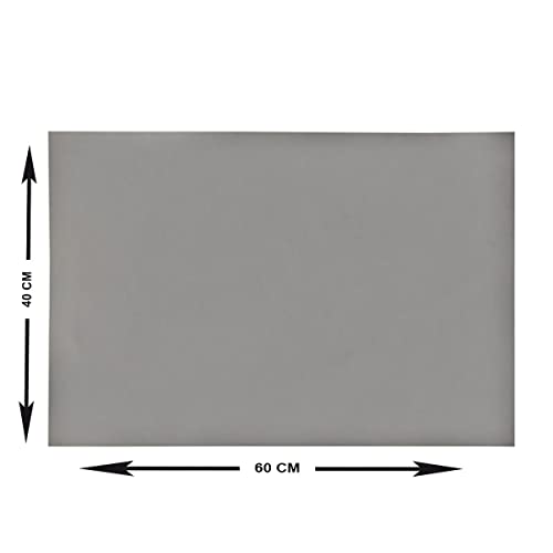 Painel Mural de Fotos e Recados 40x60 cm cinza + 12 Imãs