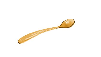 Ice spoon Stacky 15cm in orange, 15 cm