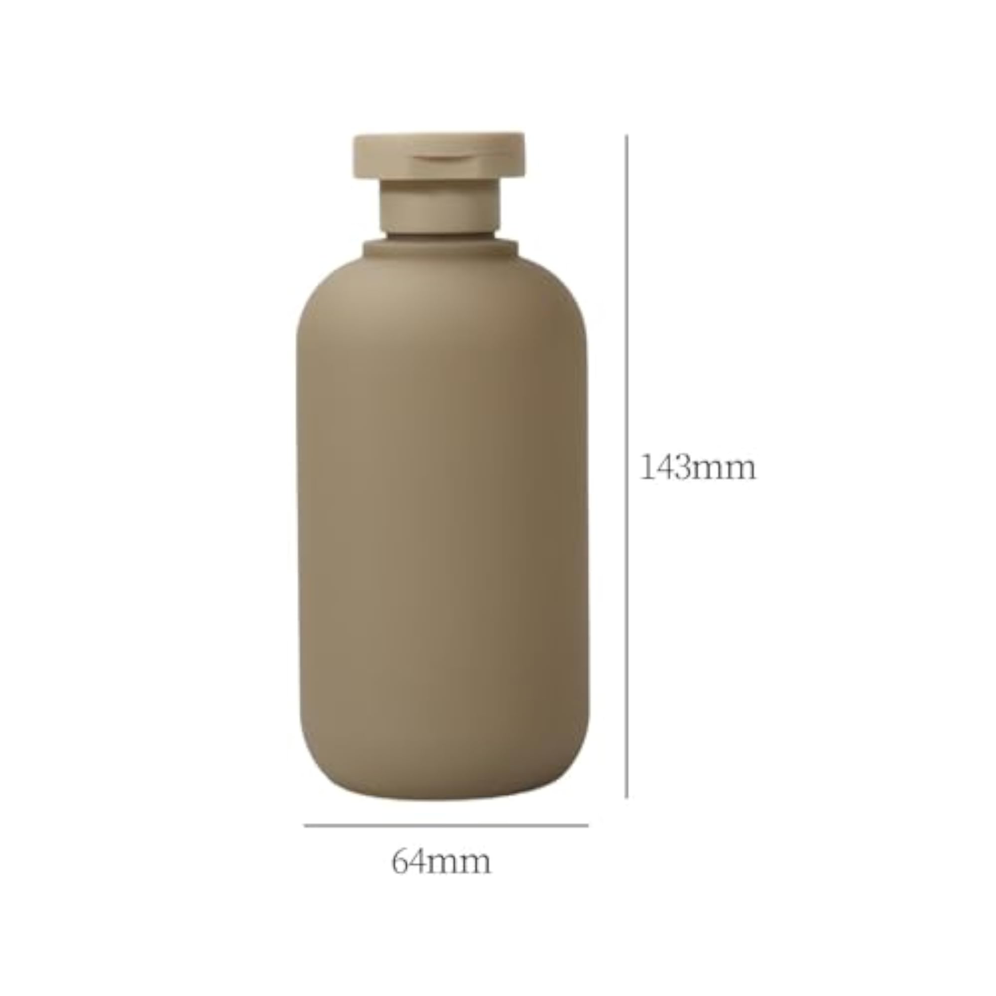 Cosmetic Makeup Packing Storage Holder Container Squeeze Bottle Gray 300ml