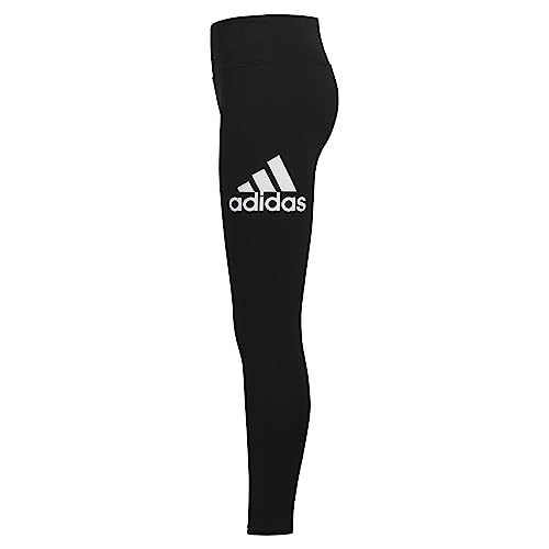 adidas Girls' Essential Sportswear Logo Fitted Legging3