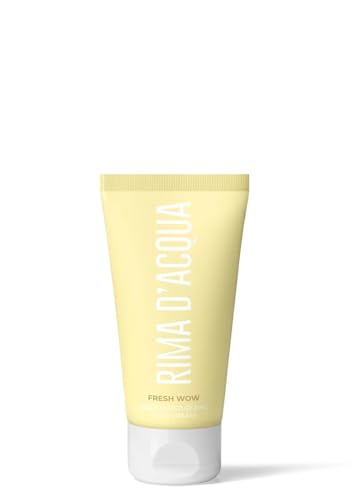 Rima d'Acqua - Crema facial hidratante diaria con manteca de karité, ceramida 3, savia de vid, trehalosa, vitamina E natural, ácido hialurónico 50 ml para pieles sensibles