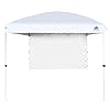 Canopy tent 10×10 pop up canopy 1 pc side wall easy up canopy with carry bag and sand bagsupf50white  urban country home decor