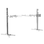 40KG BBQ Grill Rotisserie Kit Electric Tripod Rotisserie Spit Adjustable Height Spit Roaster Automatic Stainless Steel Motor Fork Machine Rod Kit for Pig Rotisserie Whole Hog Lamb Goat Outdoor Party