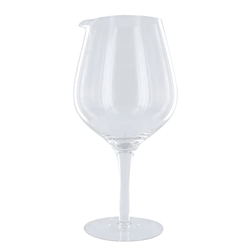 Decanter Per Vino A Forma Di Bicchiere XL - Vetro, 1.5 Litri, Per 2 Bottiglie, Regalo Elegante - Foto 7