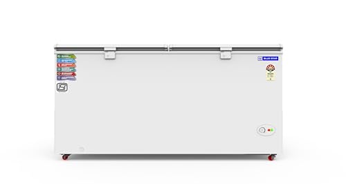 Image of Blue Star CF5-575NEYW 5-Star Rated Double Door Deep Freezer (515 Liters, White)