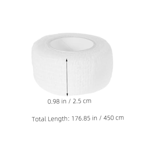 BESPORTBLE 12rolls Self-Stick Bandage Wraps Elastic Non-Woven Sports Tape for Finger Hand and Wrist Injuries for Athletes and Active Lifestyles Each