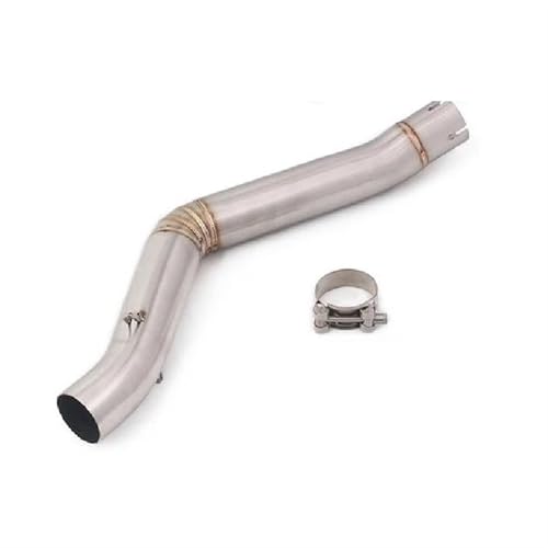 Tube d'échappement moto 51mm pour Benelli TRK 502 connecteur de silencieux intermédiaire