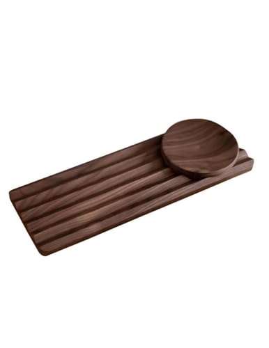 JUTSTJUKO Portapenne ondulato in legno da scrivania, portapenne, vassoio per penne stilografiche, organizer per penne da scrivania (noce) JUTSTJUKO Portapenne ondulato in legno da scrivania, portapenne, vassoio per penne stilografiche, organizer per penne da scrivania (noce)