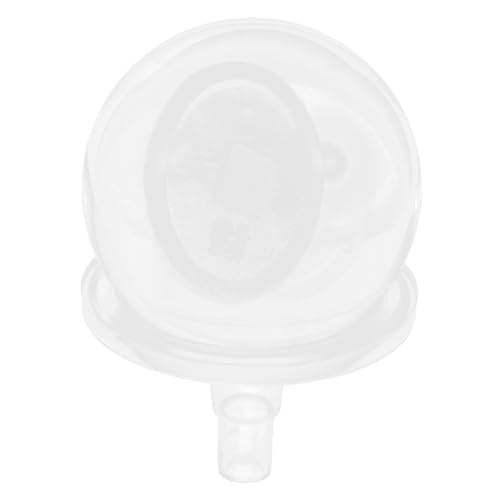 LOORGVEL de Cristal Feng Shui Transparente con Base para Fuente de Decoración Interior y Exterior Esfera de Vidrio Tallada para Acuarios y Paisajismo