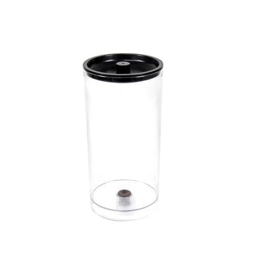 Image of THE BEAN CO Coffee Capsule Machine with a milk tank attachment | Espresso Coffee Maker | 19 Bar Pressure | | Compatible with Nespresso Pods (Black)