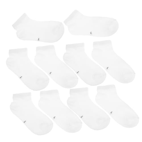 6 Pairs Boys and Girls Cotton Socks Unisex Solid Toe Seamless Socks for Toddlers Boys Girls Breathable for Baby Toddler