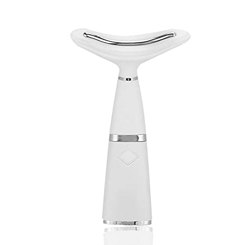 Neck Massager, 45 Heat Vibration Anti Wrinkles Massager Skin Lifting Tightening Device, 3 Color LED Photon Therapy Beauty Device, Neck Care Neck Massager, 45 Heat Vibration Anti Wrinkles Massager Skin Lifting Tightening Device, 3 Color LED Photon Therapy Beauty Device, Neck Care
