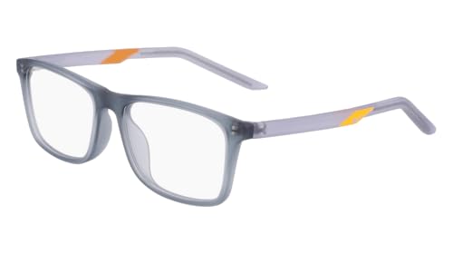 Nike 5544 034 Eyeglasses Youth Matte Dark Grey/Wolf Grey Full Rim 50mm