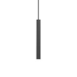 Z-Lite 919MP12-MB-LED Forest - 5W 1 LED Pendant-12 Inch Tall and 4.75 Inch Wide, Finish Color: Matte Black