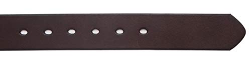 Bullko Men's Genuine Leather Casual Belts For Jeans, Brown, 36 Inch #TOP7