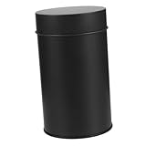 Photo Gallery hemobllo barattolo ermetico in metallo per alimenti secchi contenitore portatile per tè sfuso e caffè barattolo tondo per caramelle e spezie colore nero-bianco conservazione cucina casa Photo Gallery hemobllo barattolo ermetico in metallo per alimenti secchi contenitore portatile per tè sfuso e caffè barattolo tondo per caramelle e spezie colore nero-bianco conservazione cucina casa