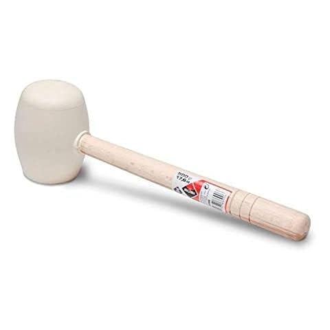RUBI 65913 Maza de goma con cabezal blanco Cover