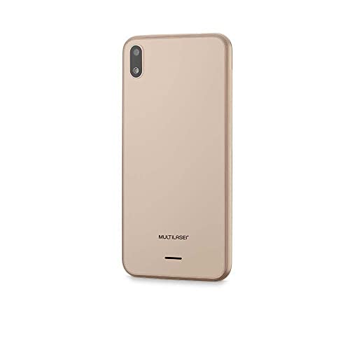 CELULAR SMARTPHONE E 3G 32GB P9129 DOURADO, Multilaser