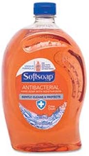 Softsoap Antibacterial Liquid Hand Soap | Crisp Clean Scent - 50 Oz. Each Bottle (Pack of 2)