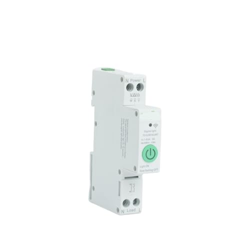 Medidor de energía con relé temporizador de 63A para control de kWh 4